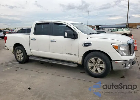 2017 Nissan Titan Sv из США, поврежденный, VIN 1N6AA1E66HN538248